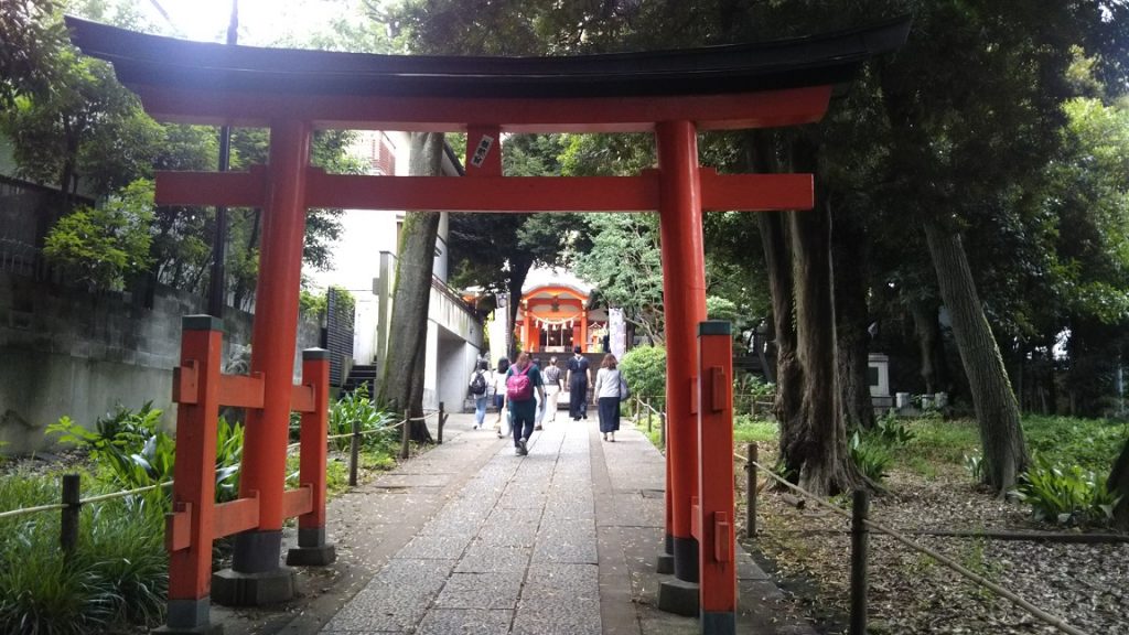自由が丘のパワースポットに行きたい　熊野神社