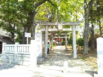 熊野神社の5月の御朱印
