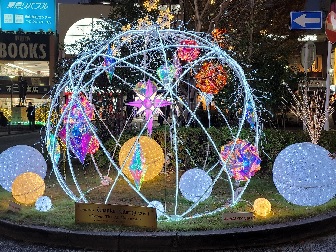 【2021年】自由が丘・熊野神社12月の御朱印とクリスマスイルミネーションスポット案内